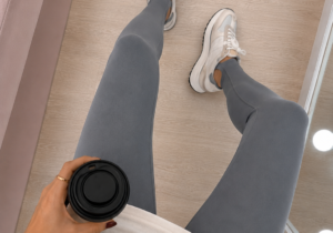 Legging stirrup pants gris